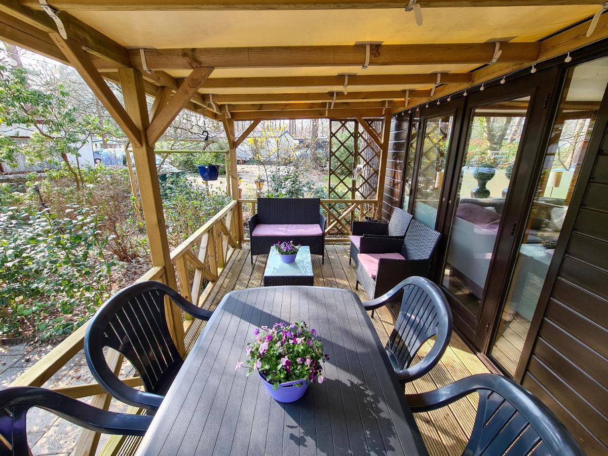 Chalet Boslust Villa IJhorst Kültér fotó