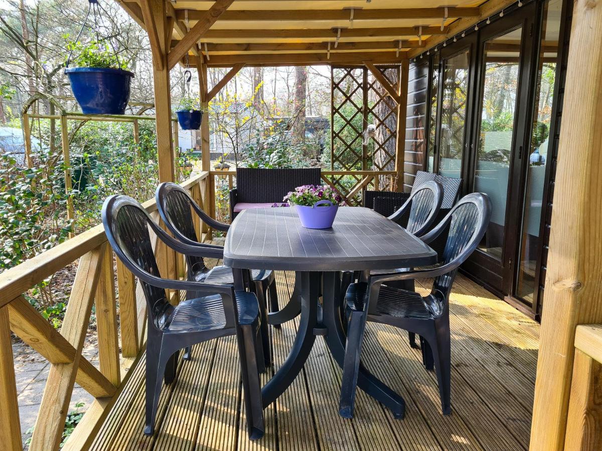 Chalet Boslust Villa IJhorst Kültér fotó